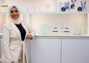 Dr Yusra Al-Mukhtar, skincare, aesthetics and wellness expert with premium clinics in Harley Street, Harrow-on-the-Hill and Blundellsands