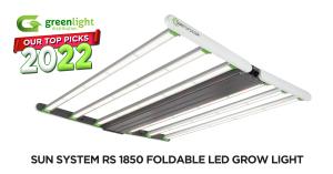 The Sun System RS 1850 was named a Top Pick for 2022 by Greenlight Distribution