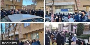 Retirees and pensioners of the Steel Fund held rallies in several cities across Iran on Sunday, protesting poor living conditions, low wages, and the regime’s lack of response to their demands.