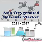 Asia Oxygenated Solvents Market Perspective, Demand Outlook, Trend Analysis, Intelligence & Industry Estimates to 2027