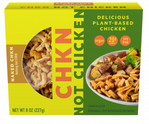 Naked CHKN Not Chicken is soy free, gluten free, and packed with 20 grams of protein per serving