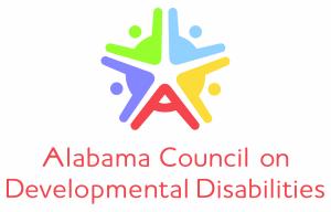 Colorful inclusion image for Alabama Council on Developmental Disabilities/ACDD logo