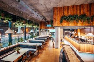 inside the fugitive motel bar