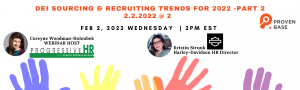 ProvenBase launches Diversity Collaborator & hosts DEI Event with Harley-Davidson HR Leader this 2.2.2022