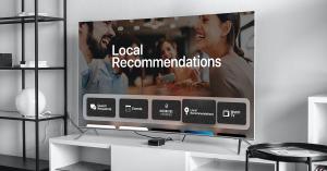 Local Recommendations app on Apple TV for Hospitality