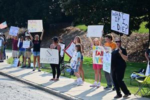 COVID-19 Vaccine Protest