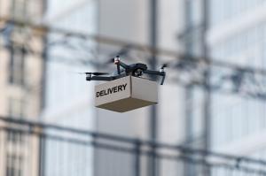 Drone deliveries, not so far off in the future.