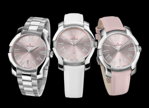 3 Holgar Women's Watches with pink dials