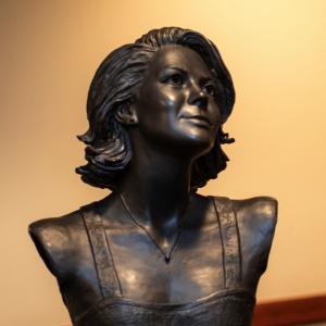 Natalie Wood bronze sculpture