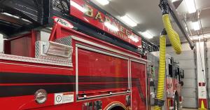 A Fire House Vehicle Exhaust Removal System Installation, Barnegat, New Jersey