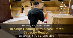Boxes piling up, being delivered, capacity crunch
