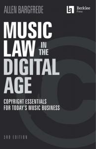 Music Law in the Digital Age front cover