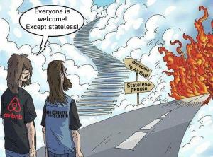 Airbnb Discrimination Against Stateless Persons