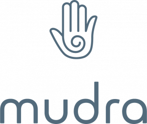 Mudra Life Planner logo featuring a hand.