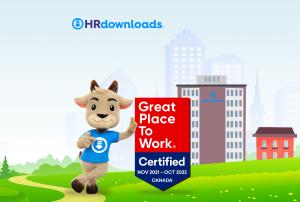 HRdownloads has again been certified as a Great Place to Work. This marks the eighth time HRdownloads has been recognized for this honor.