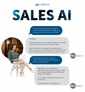 Conversational AI for Specialty Dealers Including Automated Appointment Scheduling