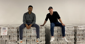 Co-Founders of CoCo Vodka Mark Convery and Av Grewal