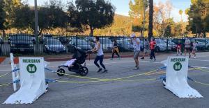 Runners at Rose Bowl Half Marathon