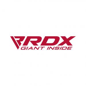 RDX Logo in Red with Slogan Giant Inside