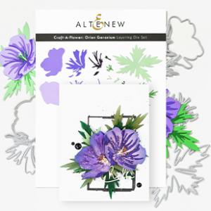 Altenew's Craft-A-Flower Orion Geranium sample photo