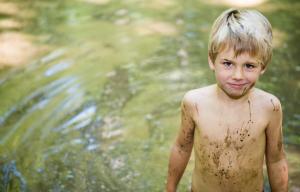 A muddy child is a happy child