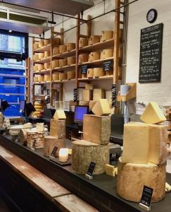 Cheese Counter at Neal's Yard Dairy, London, England