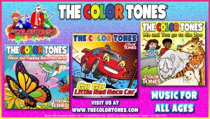 The Color Tones® Zoo, Butterfly, Race Car