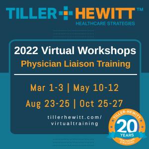  Training Workshops for physician liaison, provider outreach and business development professionals