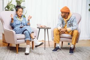 MyLoan Dinh and David "Dae-Lee" Arrington