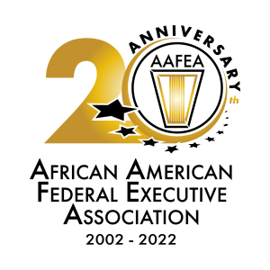 20th Anniversary Logo of the African American Federal Executive Association