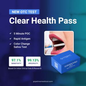 Clear Health Pass 5 Minute Saliva Test