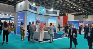 RAK Ports stand at Breakbulk Middle East played host to many of the 4,000 visitors from 70 countries who attended this year’s show at Dubai World Trade Centre