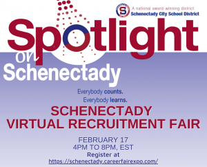 Schenectady City School District Virtual Fair
