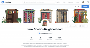 New Orleans Neighborhood on Opensea