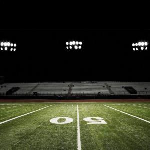 football field lighting with STAJ LED fixtures
