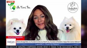 Athena Boulgarides, Renowned BioInnovation Expert, and Co-Founder & COO, Au Terre™, Inc. Founder & President, HappyTails Canine Wellness™ Zoom Interviewed