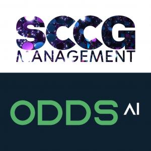 SCCG Management and Odds AI Logos
