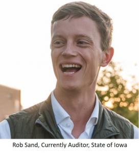 Photo of Rob Sand, who as Asst Atty General of Iowa successfully prosecuted Tipton.