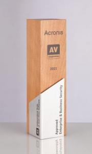 Acronis Approved Enterprise and Business Security Trophy 2021