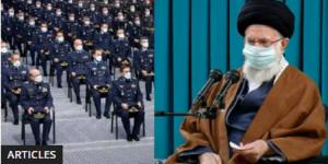 In a speech to the commanders of the Iranian regime’s air force, regime supreme leader Ali Khamenei complained about dictatorship and censorship in foreign media and online platforms and called for a multipronged attack strategy.