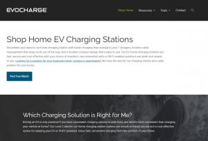 EvoCharge Home Charging Station Shopping Site