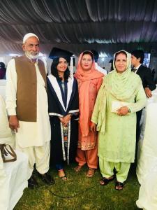 Dr Sidra Saleem, family, graduation, TCF, Pakistan