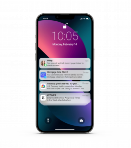 Real-time Alerts to keep you up-to-date on mortgage rate changes.