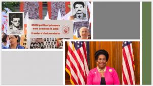 It is important to speak against the massacre of 1988, the political prisoners, the suppression of peaceful demonstrations in 1999 and 2009, 2017 and 2019,” Congresswoman Sheila Jackson Lee (D-TX) said, referring to the ongoing human rights violations in Iran.