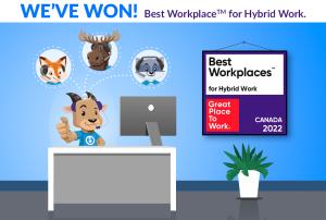 HRdownloads is proud to announce that they have been named on the 2022 list of Best Workplaces for Hybrid Work!