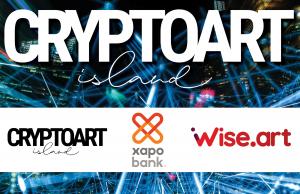 Crypto Art Island Europe's First NFT Art Fair in collaboration with WISe.ART and XAPO Bank