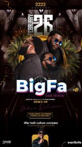 An image of the Artist BigFa as he appears on the new album
