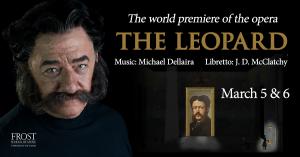 Metropolitan Opera baritone Kim Josephson leads an all-star cast in the title role of "The Leopard"