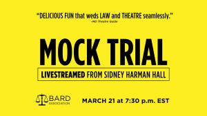 Shakespeare Theatre Company Mock Trial
