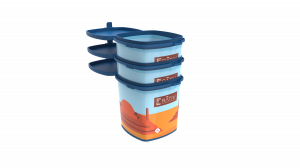 CRATIV Vault products displayed in the open and nested shipping position